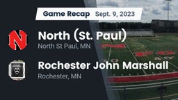 Recap: North (St. Paul)  vs. Rochester John Marshall  2023