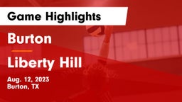 Burton  vs Liberty Hill  Game Highlights - Aug. 12, 2023