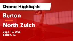 Burton  vs North Zulch  Game Highlights - Sept. 19, 2023