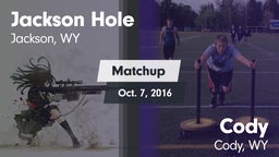 Matchup: Jackson Hole High vs. Cody  2016