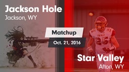 Matchup: Jackson Hole High vs. Star Valley  2016
