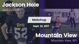 Matchup: Jackson Hole High vs. Mountain View  2017