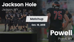 Matchup: Jackson Hole High vs. Powell  2018