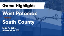 West Potomac  vs South County  Game Highlights - May 4, 2023