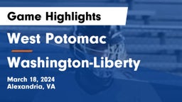 West Potomac  vs Washington-Liberty  Game Highlights - March 18, 2024