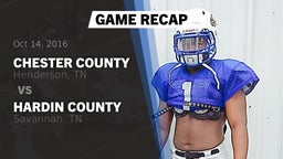 Recap: Chester County  vs. Hardin County  2016