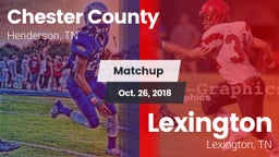 Matchup: Chester County High vs. Lexington  2018