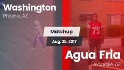 Matchup: Washington High Scho vs. Agua Fria  2017