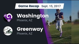 Recap: Washington  vs. Greenway  2017