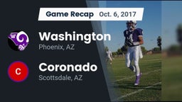 Recap: Washington  vs. Coronado  2017