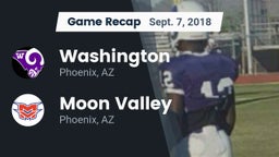 Recap: Washington  vs. Moon Valley  2018