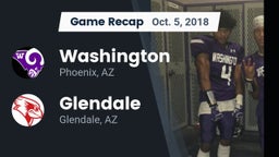 Recap: Washington  vs. Glendale  2018