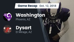 Recap: Washington  vs. Dysart  2018