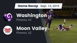 Recap: Washington  vs. Moon Valley  2019