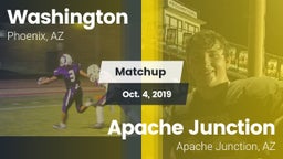 Matchup: Washington High Scho vs. Apache Junction  2019
