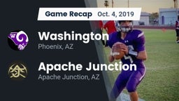 Recap: Washington  vs. Apache Junction  2019