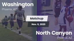 Matchup: Washington High Scho vs. North Canyon  2020