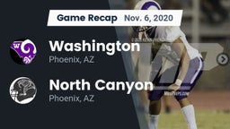 Recap: Washington  vs. North Canyon  2020