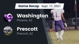 Recap: Washington  vs. Prescott  2021