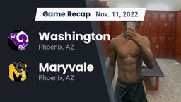 Recap: Washington  vs. Maryvale  2022