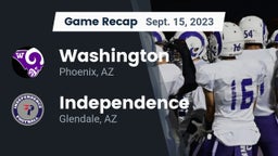 Recap: Washington  vs. Independence  2023