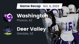 Recap: Washington  vs. Deer Valley  2023