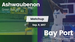Matchup: Ashwaubenon High Sch vs. Bay Port  2017