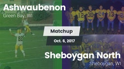 Matchup: Ashwaubenon High Sch vs. Sheboygan North  2017