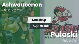 Matchup: Ashwaubenon High Sch vs. Pulaski  2018
