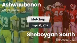 Matchup: Ashwaubenon High Sch vs. Sheboygan South  2019
