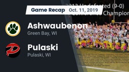 Recap: Ashwaubenon  vs. Pulaski  2019