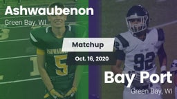 Matchup: Ashwaubenon vs. Bay Port  2020