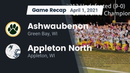 Recap: Ashwaubenon  vs. Appleton North  2021