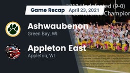 Recap: Ashwaubenon  vs. Appleton East  2021