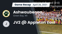 Recap: Ashwaubenon  vs. JV2 @ Appleton East 2021