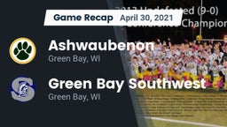 Recap: Ashwaubenon  vs. Green Bay Southwest  2021