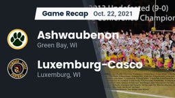 Recap: Ashwaubenon  vs. Luxemburg-Casco  2021