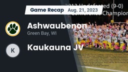 Recap: Ashwaubenon  vs. Kaukauna JV 2023