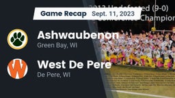 Recap: Ashwaubenon  vs. West De Pere  2023