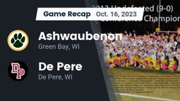 Recap: Ashwaubenon  vs. De Pere  2023