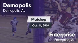 Matchup: Demopolis High vs. Enterprise  2016