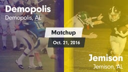 Matchup: Demopolis High vs. Jemison  2016