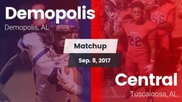 Matchup: Demopolis High vs. Central  2017