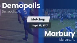 Matchup: Demopolis High vs. Marbury  2017