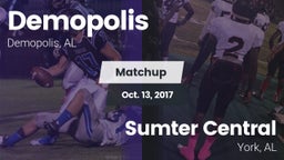 Matchup: Demopolis High vs. Sumter Central  2017