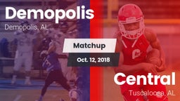 Matchup: Demopolis High vs. Central  2018