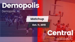 Matchup: Demopolis High vs. Central  2019