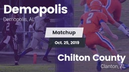 Matchup: Demopolis High vs. Chilton County  2019