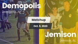 Matchup: Demopolis High vs. Jemison  2020