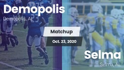 Matchup: Demopolis High vs. Selma  2020